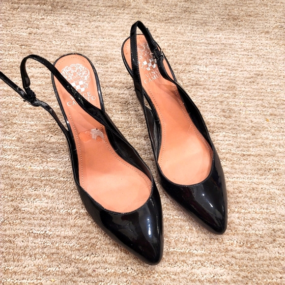 Vince Camuto Porty Patent Heels - Picture 2 of 13